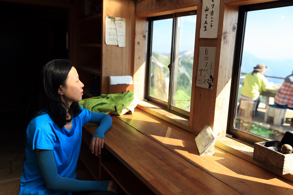 日本:裏銀座縱走-5~水晶小屋與水晶岳