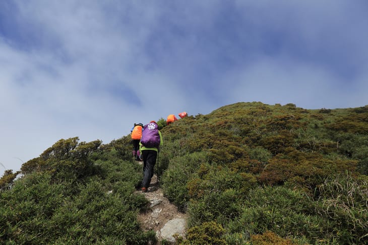 滿山風雨‧半回能安-2~能高主峰:我的第49座百岳 滿山風雨‧半回能安-2~能高主峰:我的第49座百岳
