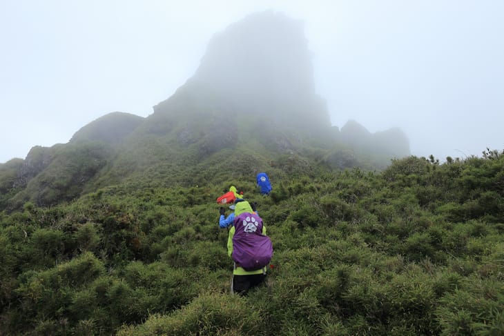 滿山風雨‧半回能安-2~能高主峰:我的第49座百岳 滿山風雨‧半回能安-2~能高主峰:我的第49座百岳