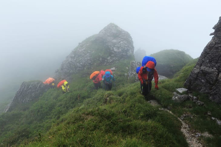 滿山風雨‧半回能安-2~能高主峰:我的第49座百岳 滿山風雨‧半回能安-2~能高主峰:我的第49座百岳