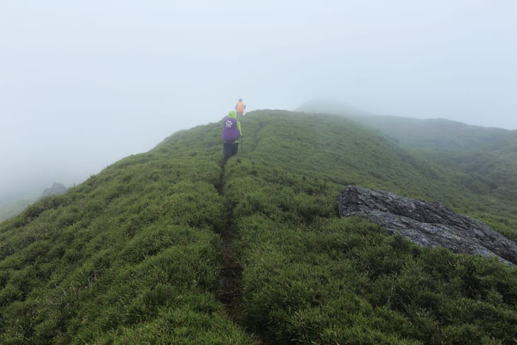 滿山風雨‧半回能安-2~能高主峰:我的第49座百岳 滿山風雨‧半回能安-2~能高主峰:我的第49座百岳