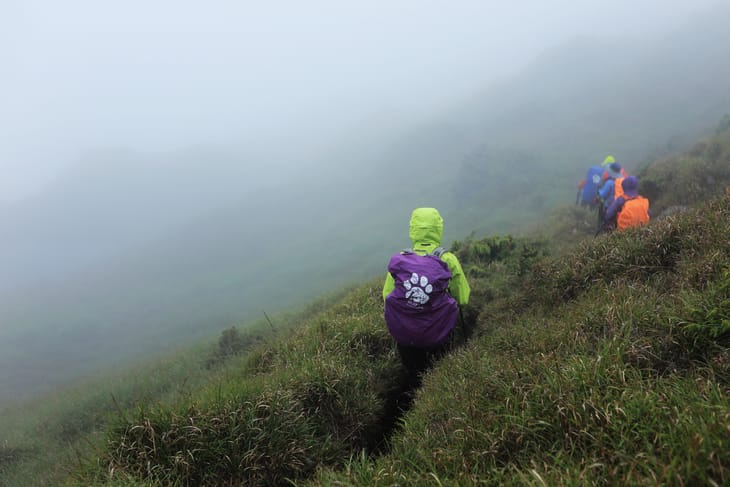 滿山風雨‧半回能安-2~能高主峰:我的第49座百岳 滿山風雨‧半回能安-2~能高主峰:我的第49座百岳