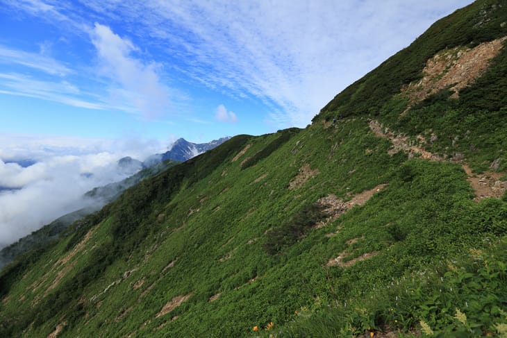 日本:燕‧槍‧表銀座縱走-4~槍的觀景台--喜作新道 日本:燕‧槍‧表銀座縱走-4~槍的觀景台--喜作新道
